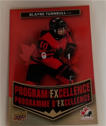 2025-26 Upper Deck Tim Hortons #POE-14 Blayre Turnbull — front