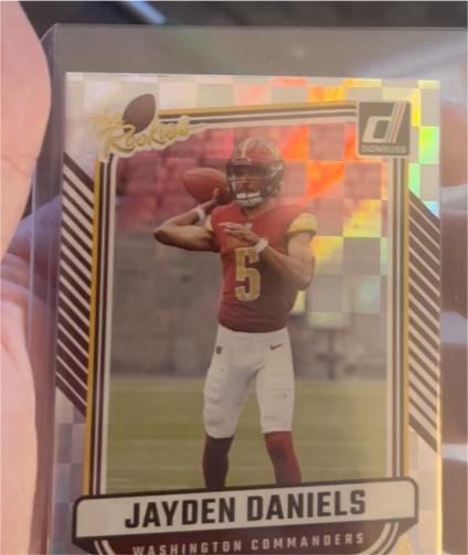 2024 Donruss The Rookies #TR-37 Jayden Daniels — front