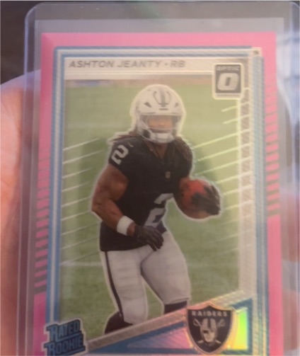2025 Panini Donruss Optic #305 Ashton Jeanty — front