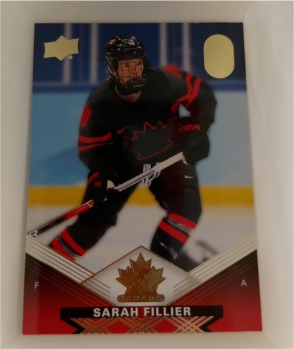 2025-26 Upper Deck Tim Hortons Team Canada #86 Sarah Fillier — front