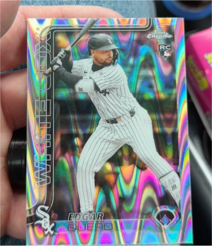 2025 Topps Chrome Update #USC165 Edgar Quero — front