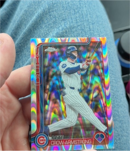 2021 Topps Chrome #Pete Crow-Armstrong — front