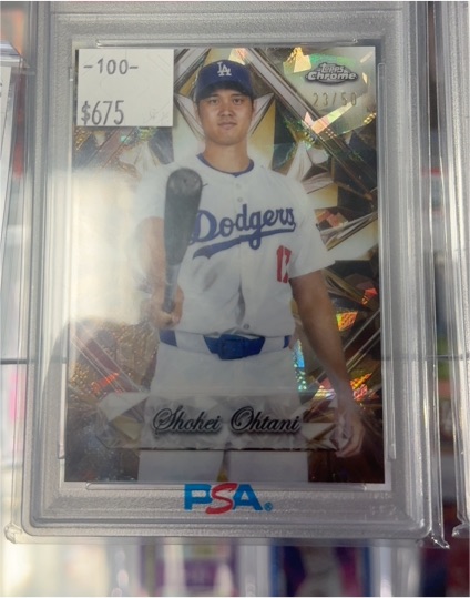 2024 Topps Chrome #23/50 Shohei Ohtani — front