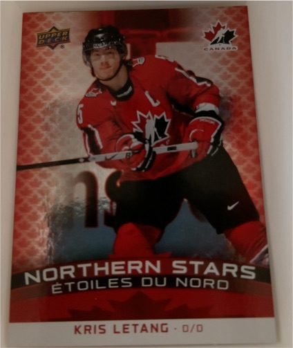 2025-26 Upper Deck Tim Hortons Team Canada Northern Stars #NS-9 Kris Letang — front