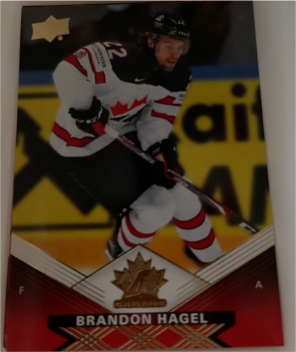 2025-26 Upper Deck Tim Hortons Team Canada #37 Brandon Hagel — front