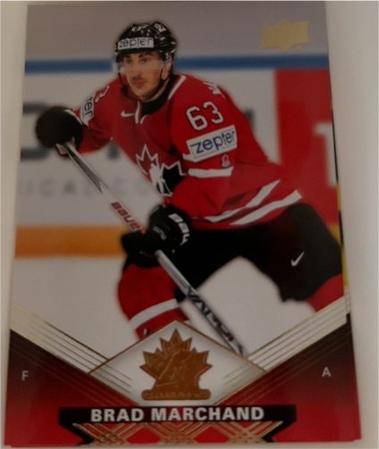 2025-26 Upper Deck Tim Hortons #9 Brad Marchand — front
