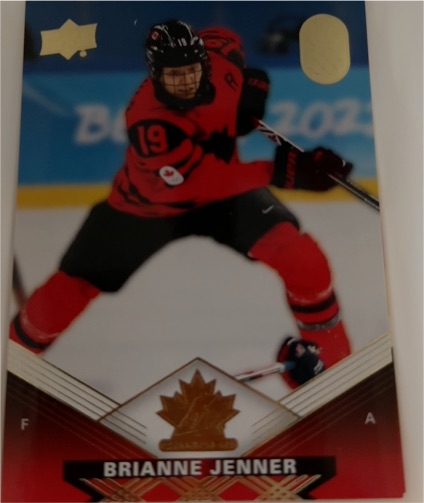 2025-26 Upper Deck Tim Hortons #87 Brianne Jenner — front
