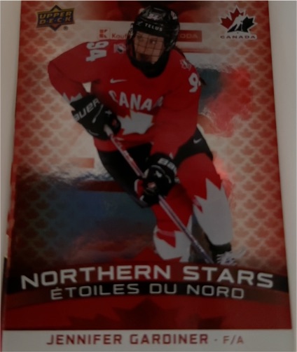 2025-26 Upper Deck Tim Hortons #NS-15 Jennifer Gardiner — front