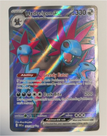2025 Pokémon TCG #161 Hydreigon EX — front