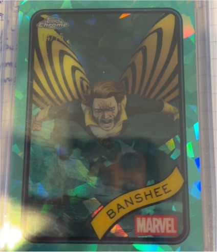 2025 Topps Chrome Marvel #38 Banshee — front