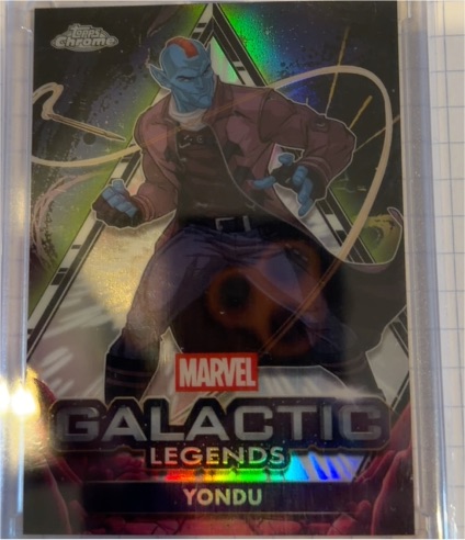 2025 Topps Chrome Marvel Galactic Legends #GL-5 Yondu — front