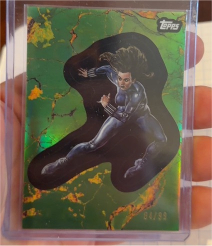 2025 Topps Marvel Comic Book Heroes 1975 Golden Anniversary #62 Black Widow — front