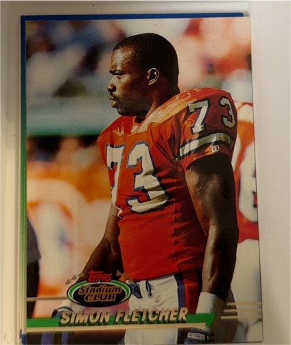 1993 Topps Stadium Club #427 Simon Fletcher — front