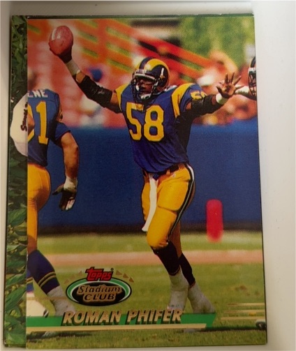 1993 Topps Stadium Club #467 Roman Phifer — front