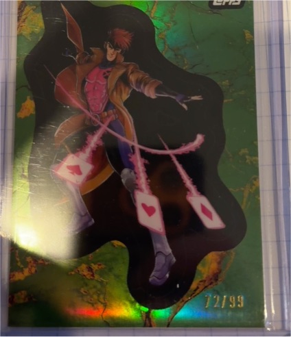 2025 Topps Marvel Comic Book Heroes 1975 #117 Gambit — front