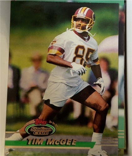 1993 Topps Stadium Club #381 Tim McGee — front