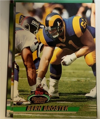 1993 Topps Stadium Club #363 Bern Brostek — front
