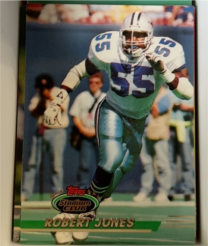 1993 Topps Stadium Club #325 Robert Jones — front