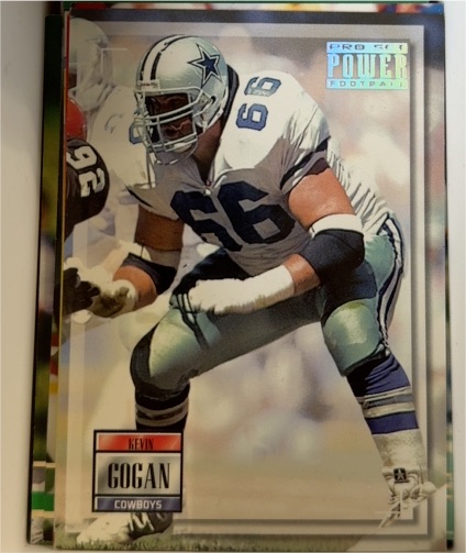 1993 Pro Set Power #66 Kevin Gogan — front