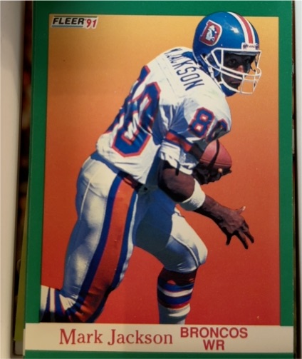 1991 Fleer #48 Mark Jackson — front
