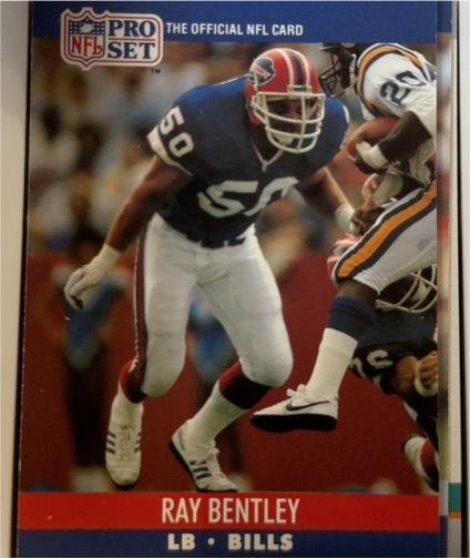 1990 Pro Set #436 Ray Bentley — front