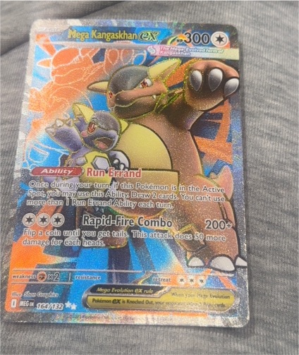 2015 Pokémon ME01: Mega Evolution #164/132 Mega Kangaskhan EX — front