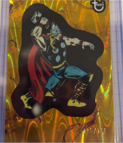 2025 Topps Marvel Comic Book Heroes #54 Thor — front