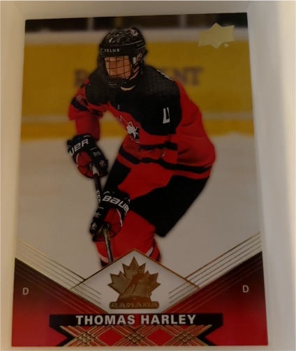 2025-26 Upper Deck Tim Hortons #13 Thomas Harley — front