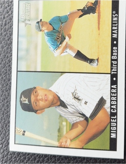 2003 Bowman Heritage #161 Miguel Cabrera — front