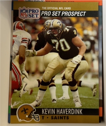 1990 Pro Set #742 Kevin Haverdink — front