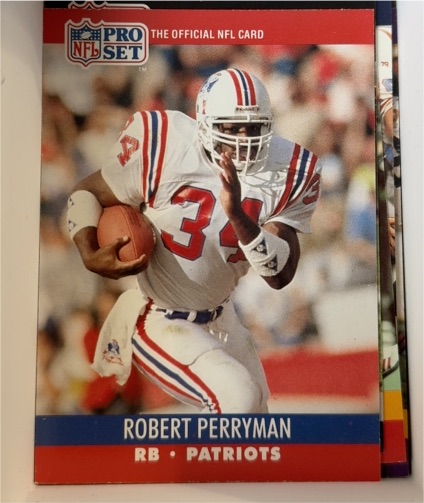 1990 Pro Set #578 Robert Perryman — front