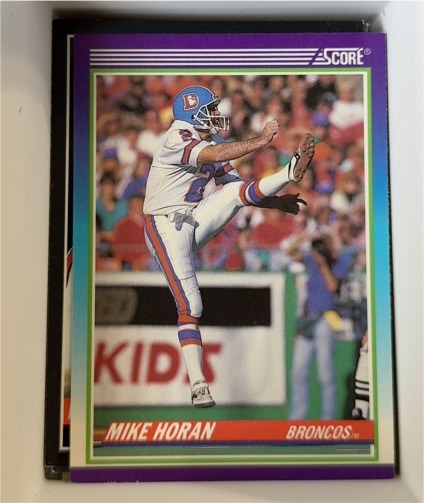 1990 Score #546 Mike Horan — front