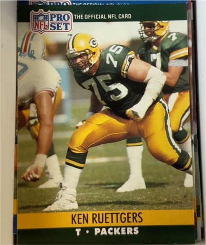 1990 Pro Set #507 Ken Ruettgers — front