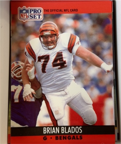1990 Pro Set #468 Brian Blados — front