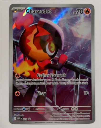 2025 Pokémon ME: Mega Evolution #022 Charcadet — front