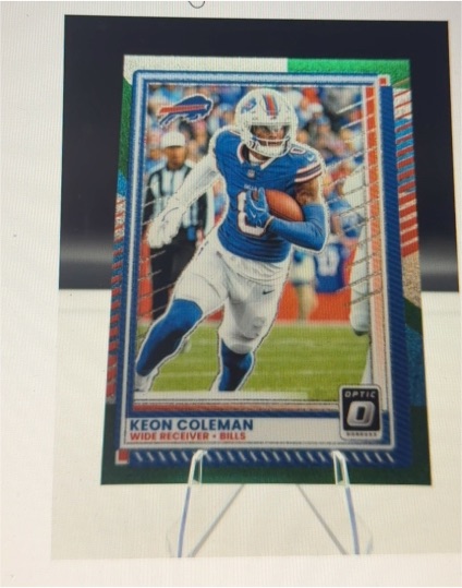 2025 Panini Donruss Optic #32 Keon Coleman — front