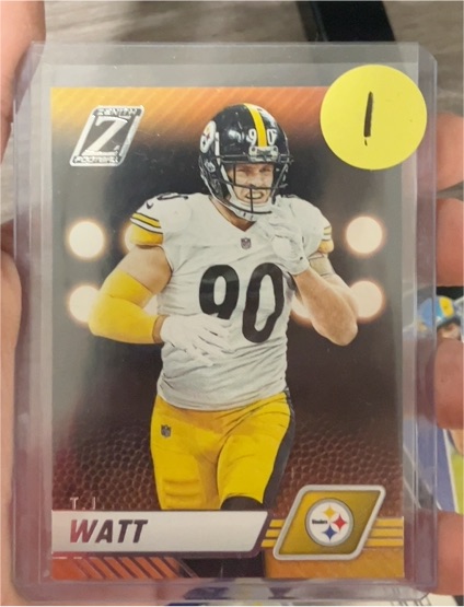2023 Panini Zenith #87 T.J. Watt — front