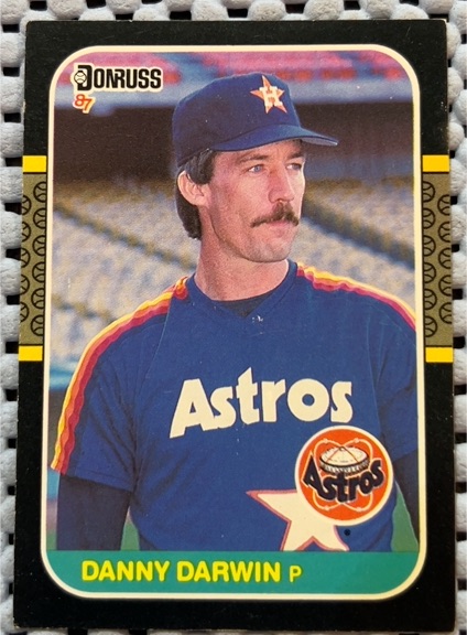 1987 Donruss #508 Danny Darwin — front