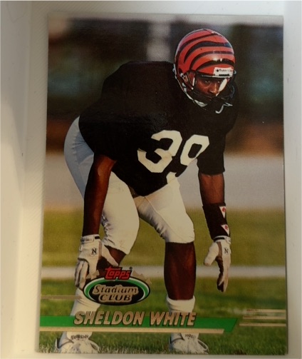 1993 Topps Stadium Club #451 Sheldon White — front