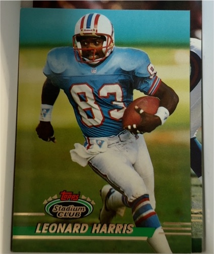 1993 Topps Stadium Club #431 Leonard Harris — front