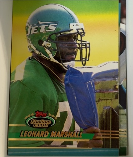 1993 Topps Stadium Club #429 Leonard Marshall — front