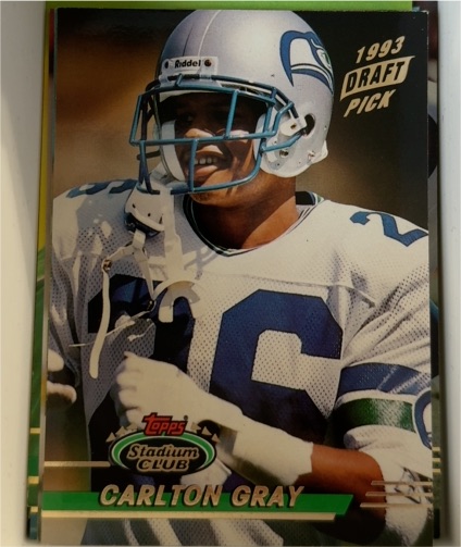 1993 Topps Stadium Club #282 Carlton Gray — front
