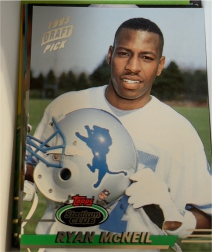 1993 Topps Stadium Club #481 Ryan McNeil — front