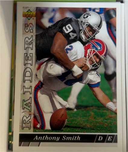 1993 Upper Deck #321 Anthony Smith — front