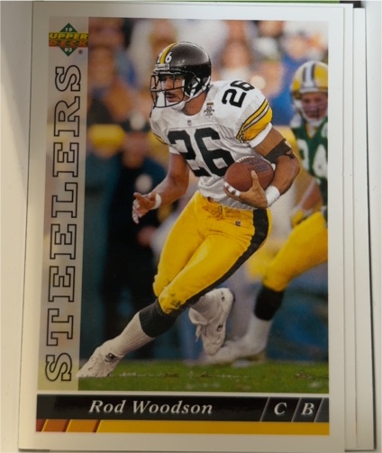 1993 Upper Deck #327 Rod Woodson — front