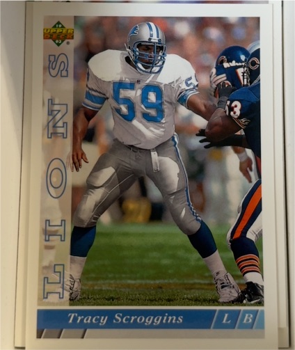 1993 Upper Deck #458 Tracy Scroggins — front