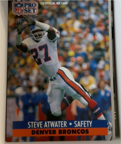 1991 Pro Set #136 Steve Atwater — front