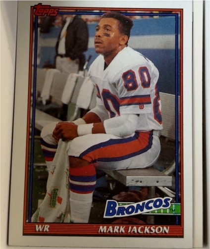 1991 Topps #546 Mark Jackson — front