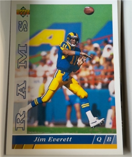 1993 Upper Deck #349 Jim Everett — front