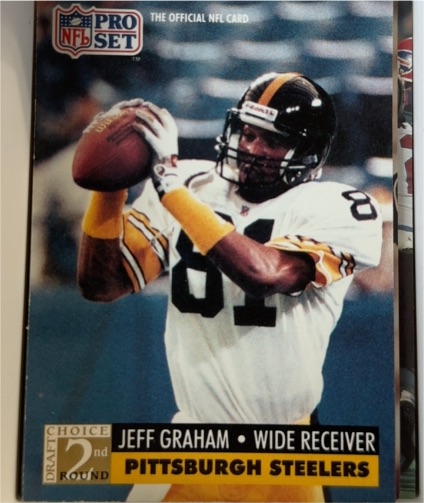 1991 Pro Set #775 Jeff Graham — front